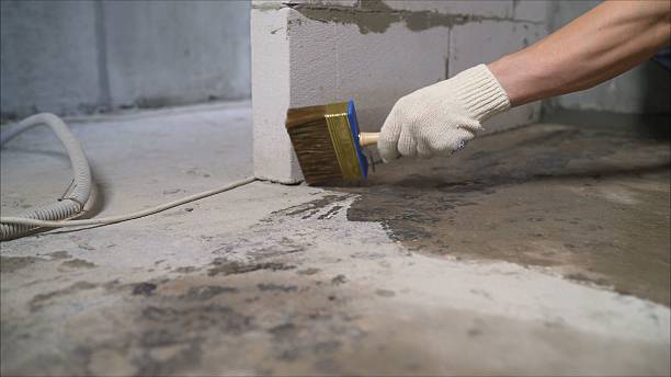 SJ Waterproofing Pros Crawl Space Encapsulation coverage map for Russellville, AL and surrounding area